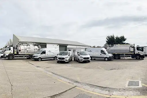Pinpoint Fleet of vehicles at Ashford headquarters