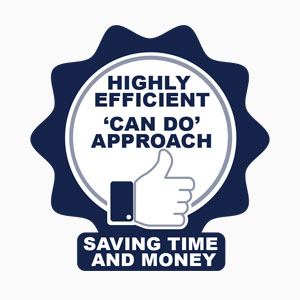 High efficient 'can do' approach 