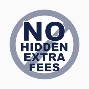 No Hidden Extra Fees