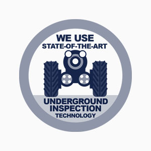 We use the state-of-the-art underground inspection technology 