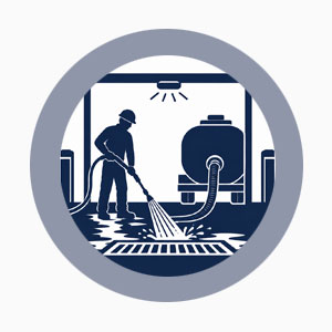 Wash Bay Cleaning and Waste Removal